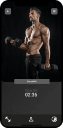 Low-Code Showcase App: Fitness-App